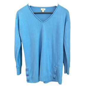J.CREW Long Sleeve V-Neck Sweater Size Small